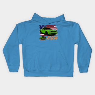 Dodge Challenger SRT Hellcat Kids Hoodie